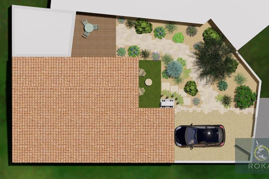 סן-ז'יל-קרואה-דה-וי Maison Neuve Zone Coulee Verte Menant A L'Ocean מראה חיצוני תמונה